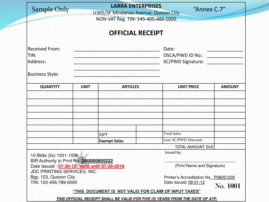 larra enterprises u305 3f mindanao avenue quezon