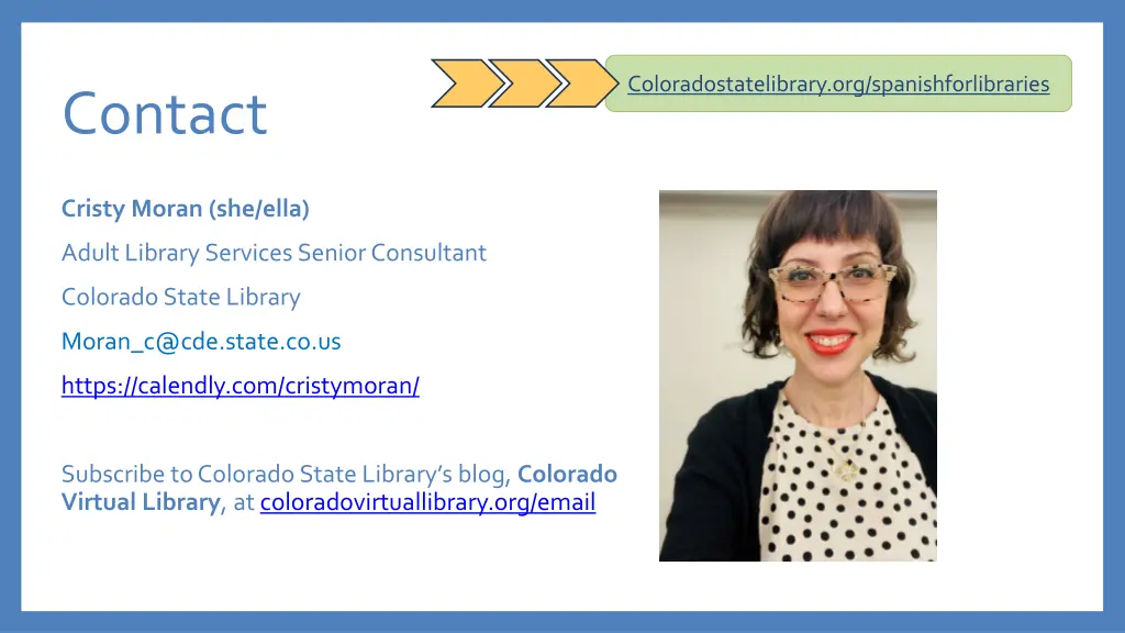 coloradostatelibrary org spanishforlibraries