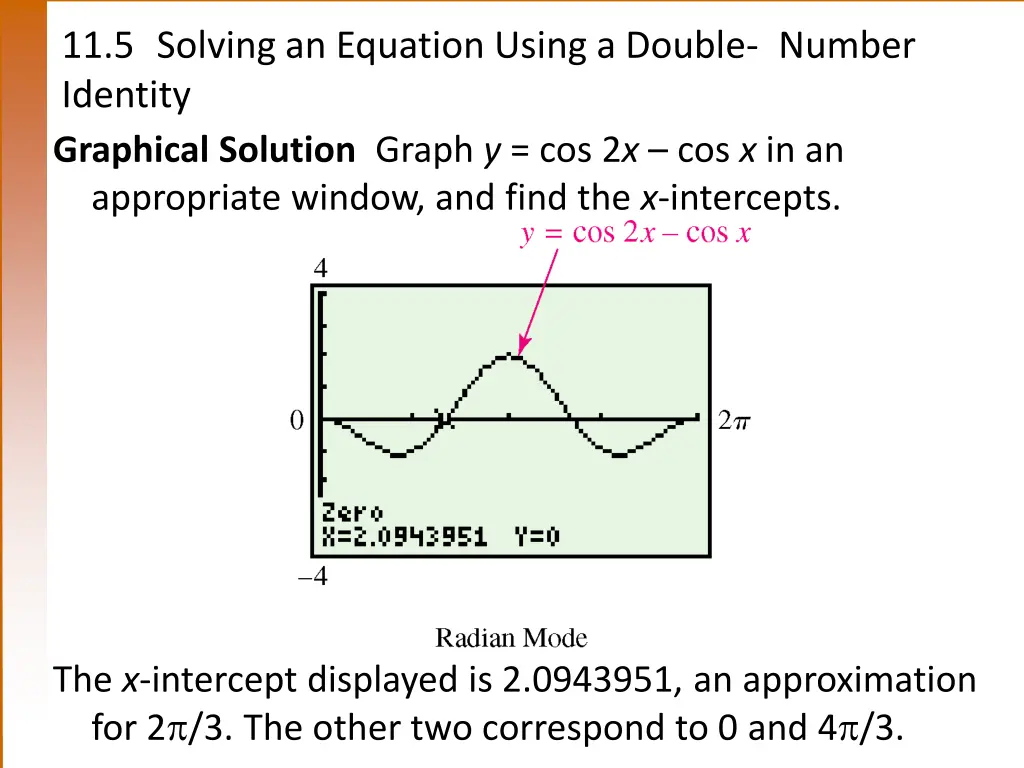 11 5 solving an equation using a double number