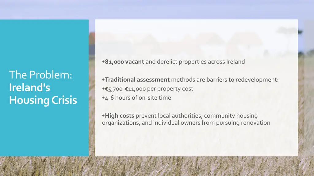 81 000 vacant and derelict properties across