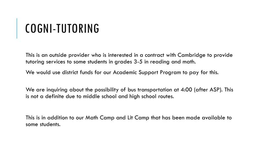 cogni tutoring
