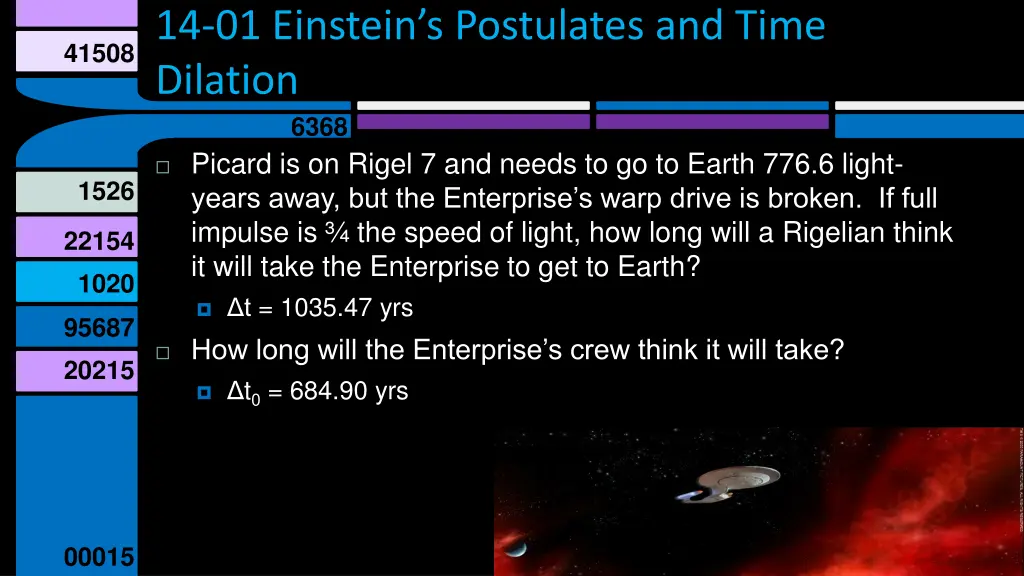 14 01 einstein s postulates and time dilation 12