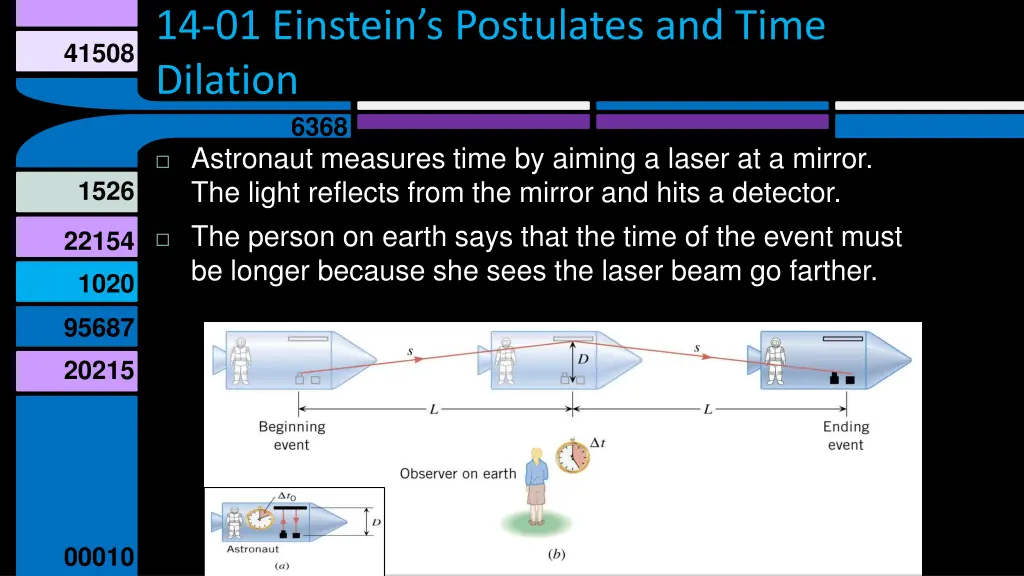 14 01 einstein s postulates and time dilation 7