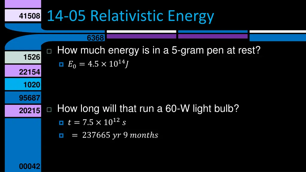 14 05 relativistic energy 1