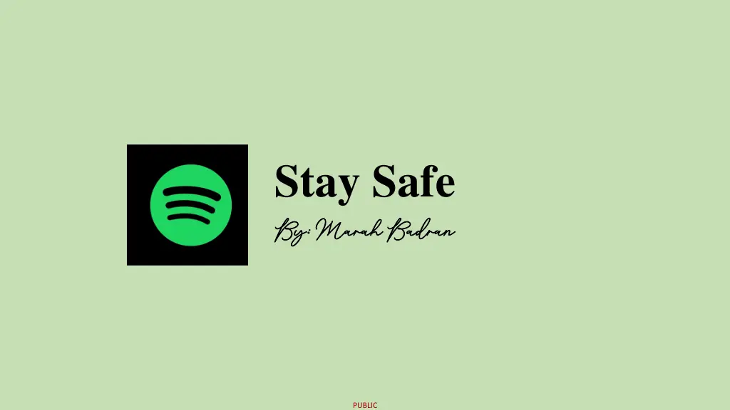 stay safe by marah badran by marah badran