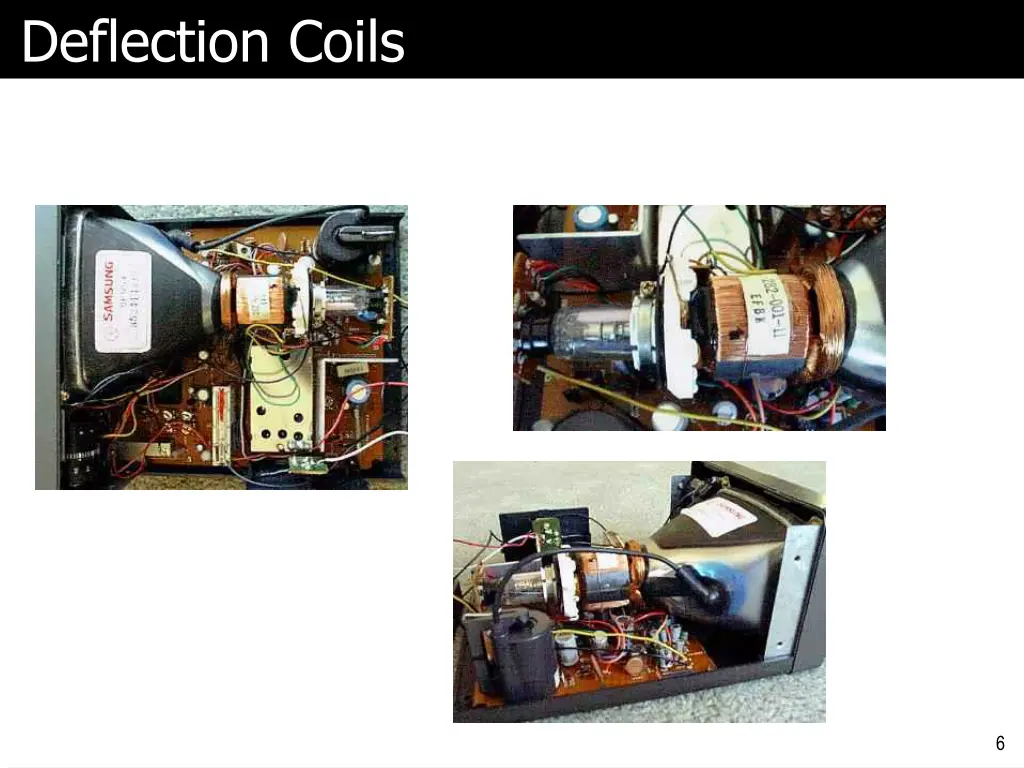 deflection coils