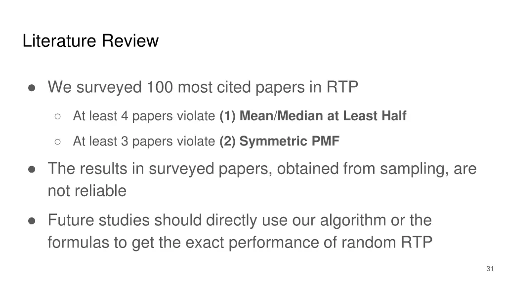literature review