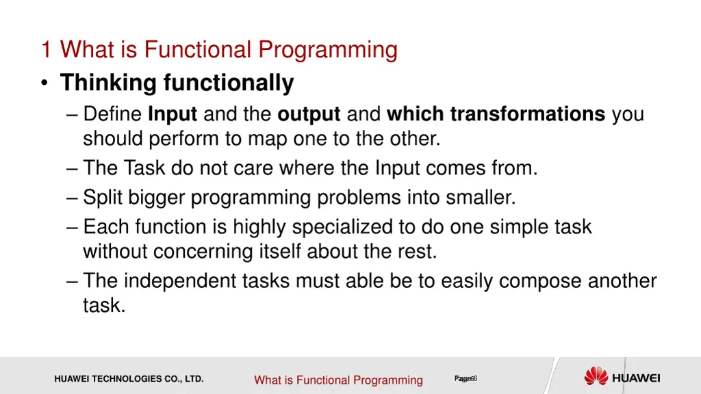 1 what is functional programming thinking