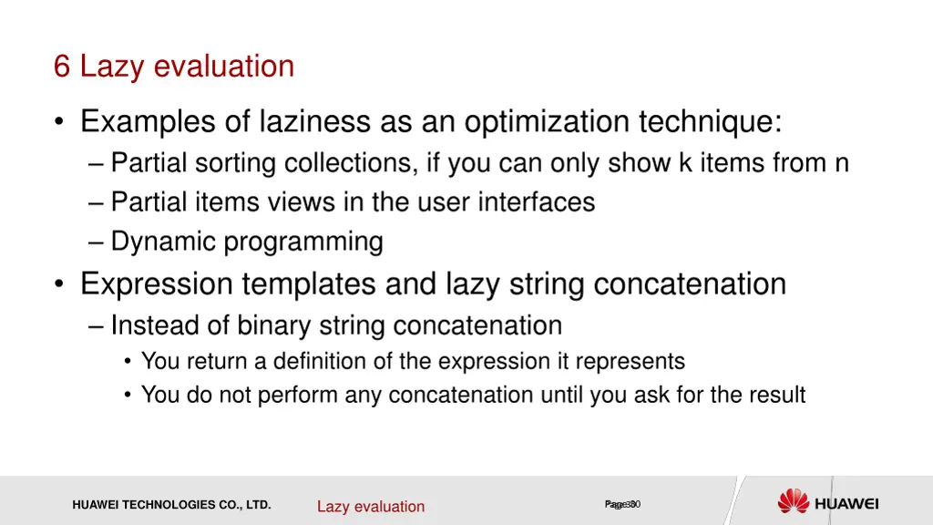 6 lazy evaluation 1