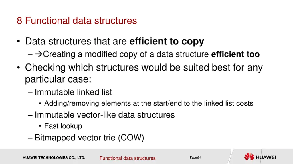 8 functional data structures
