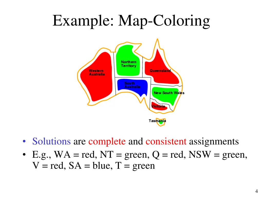 example map coloring 1
