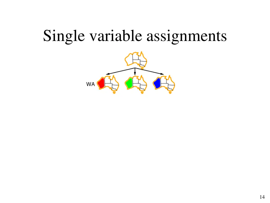single variable assignments 1