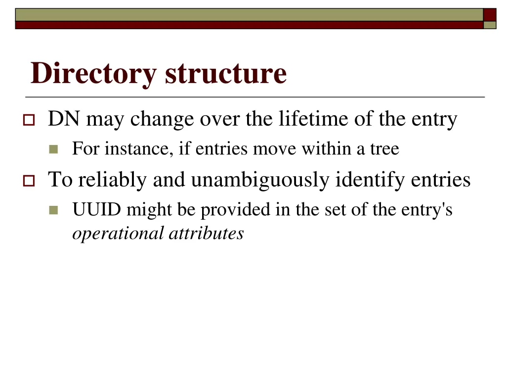 directory structure 2