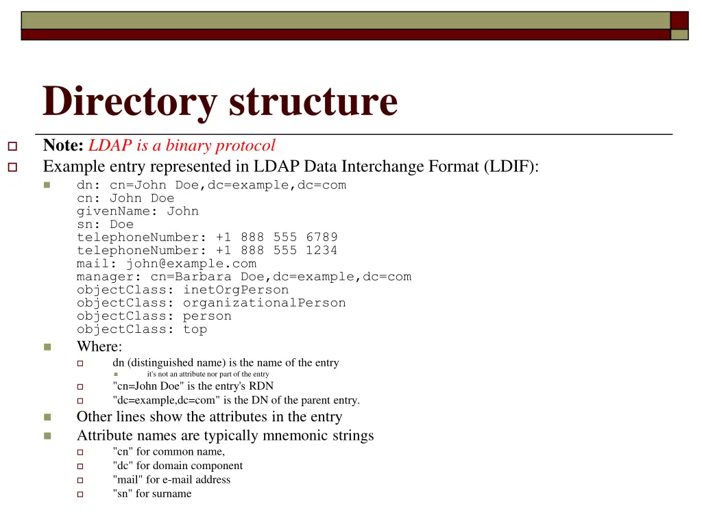 directory structure 3