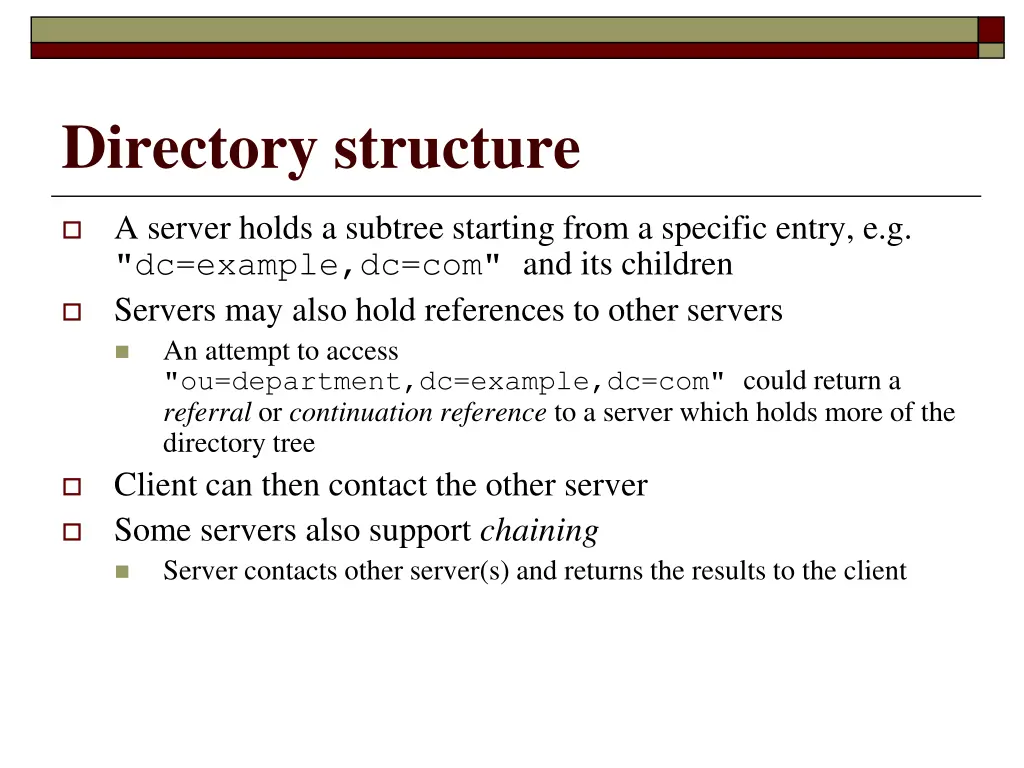 directory structure 4
