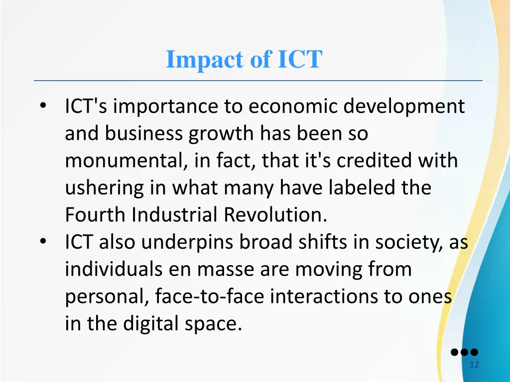 impact of ict 2