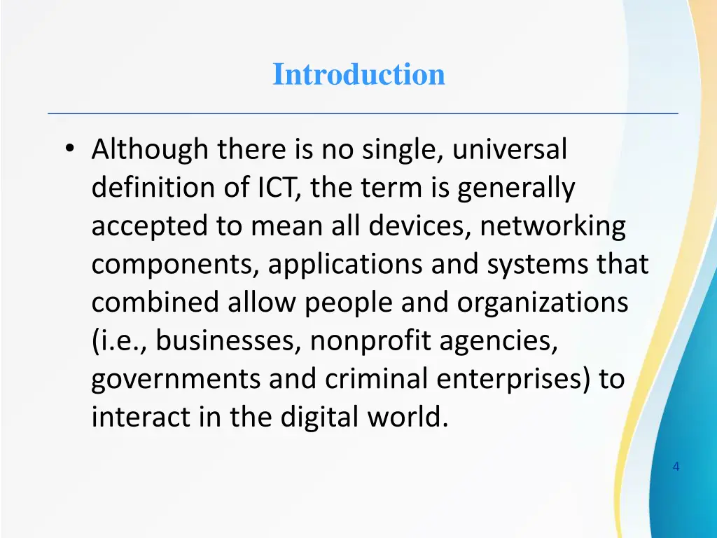 introduction
