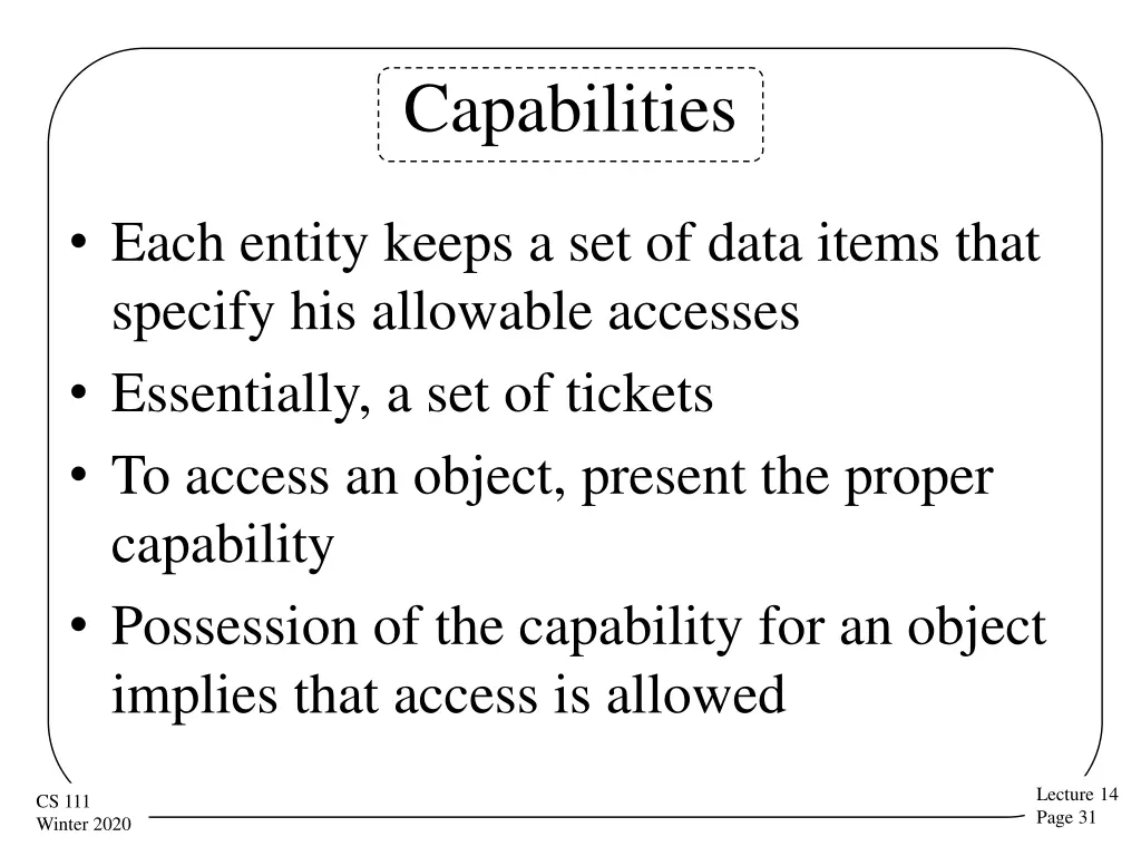 capabilities