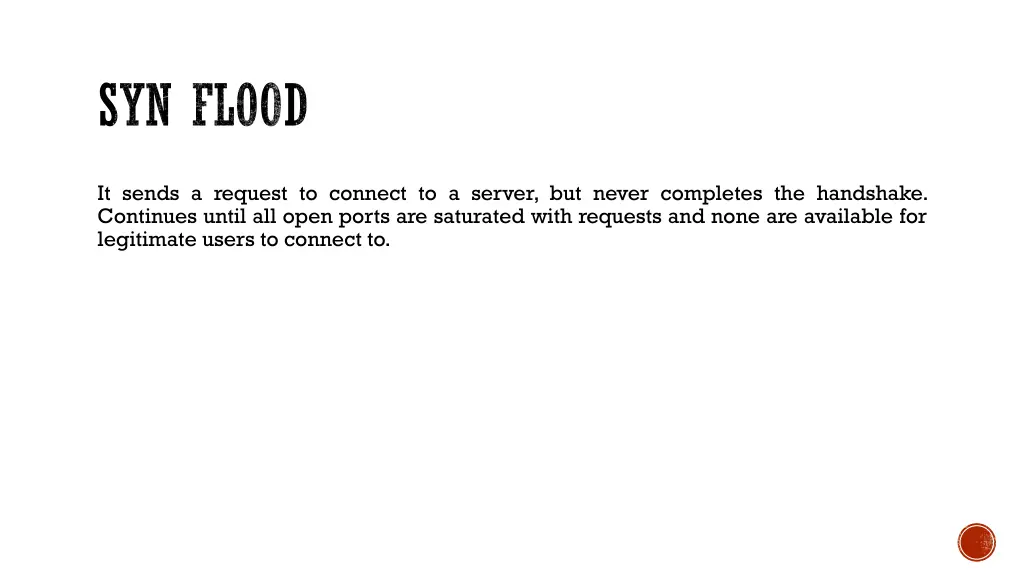 syn flood
