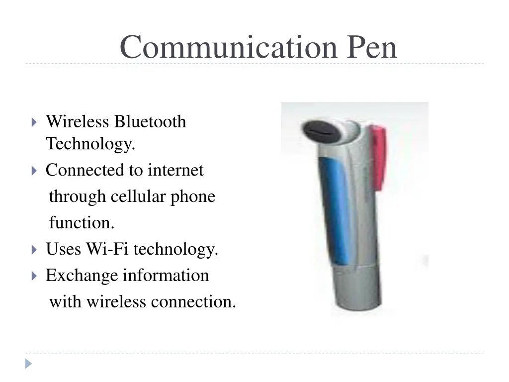communication pen