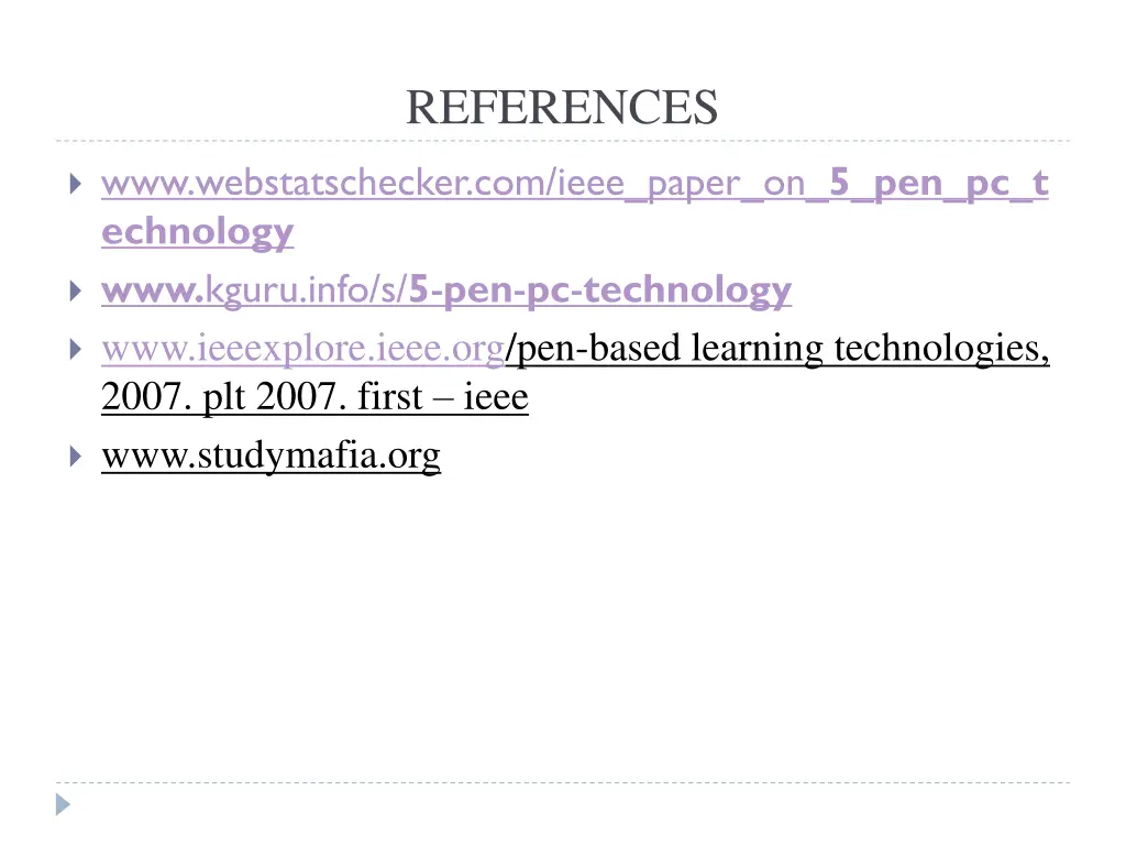 references