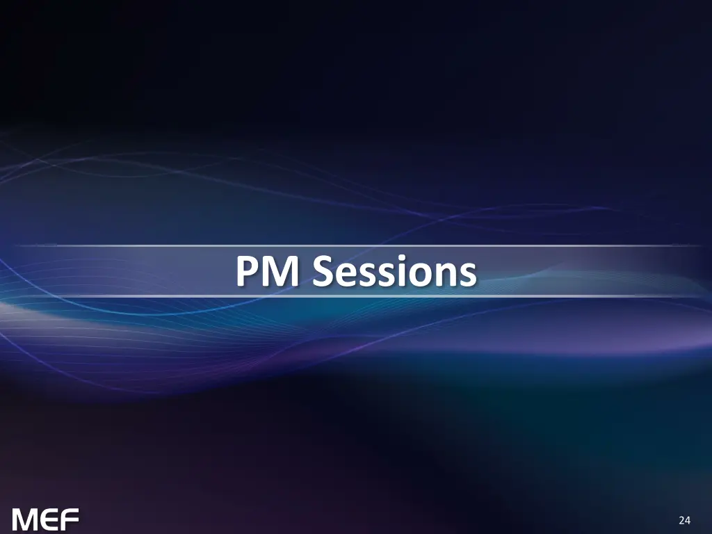pm sessions