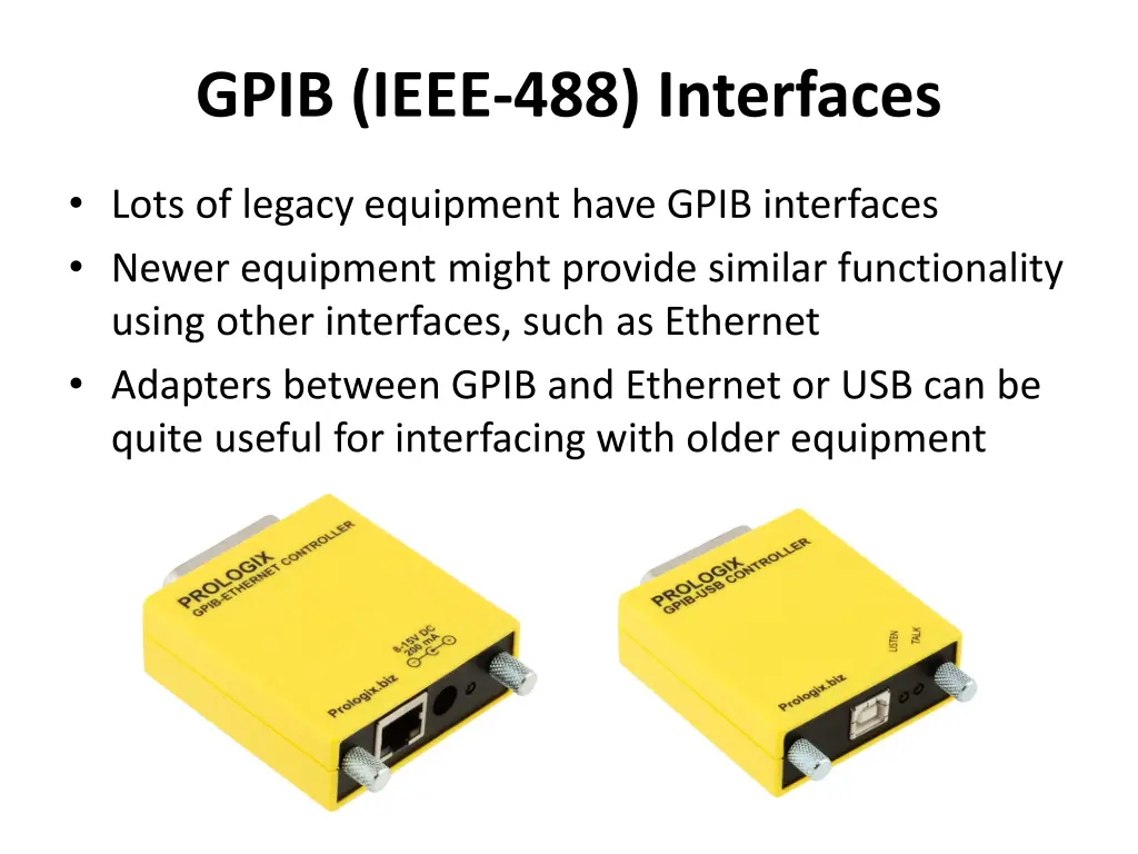 gpib ieee 488 interfaces 1