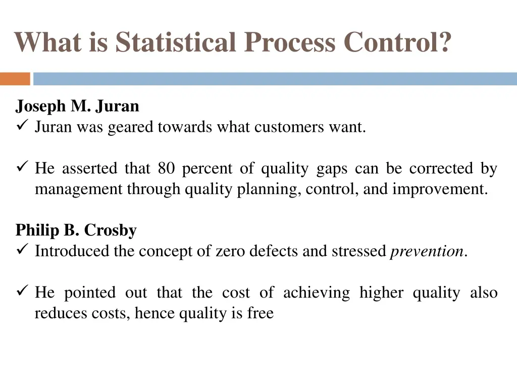 what is statistical process control 1