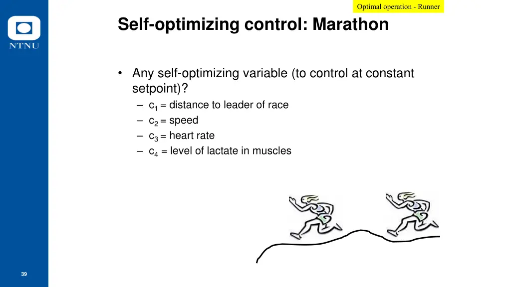 optimal operation runner 3