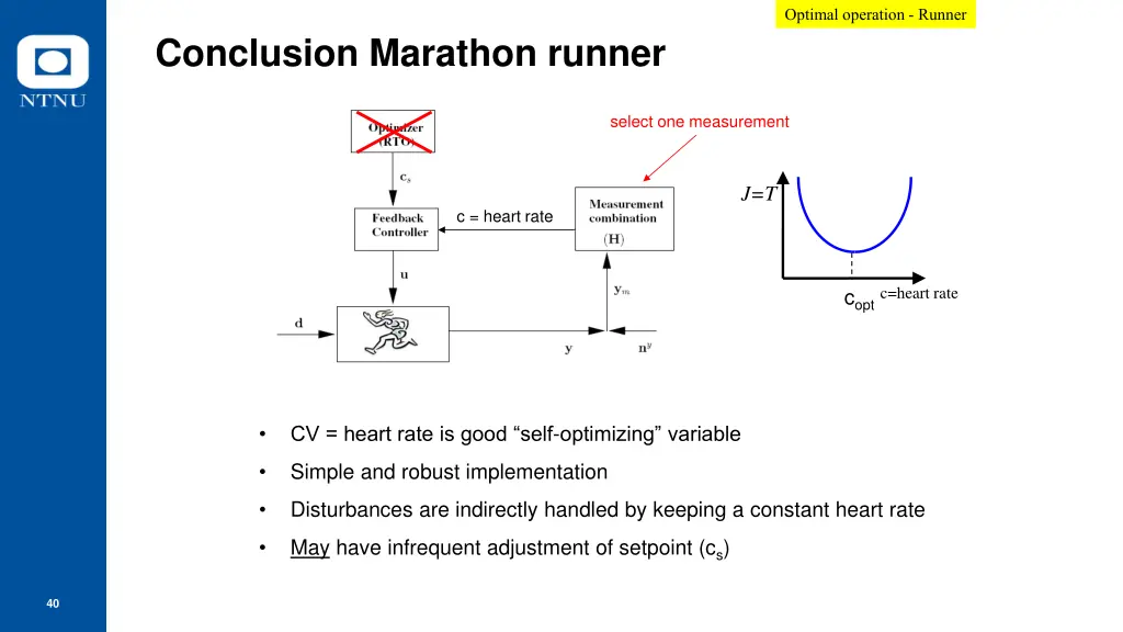 optimal operation runner 4