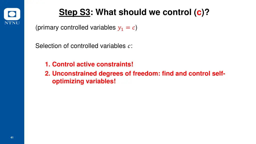 step s3 what should we control c