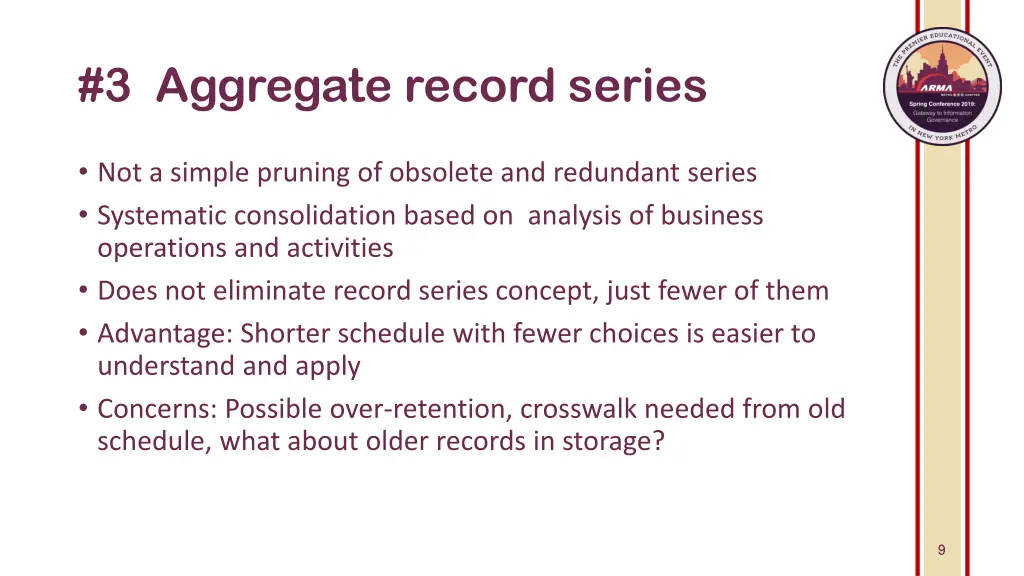 3 aggregate record series 3