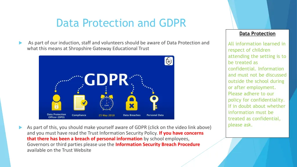 data protection and gdpr