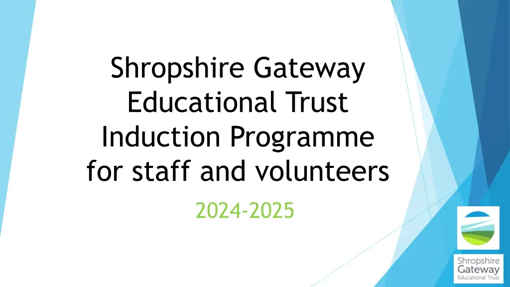 shropshire gateway educational trust induction