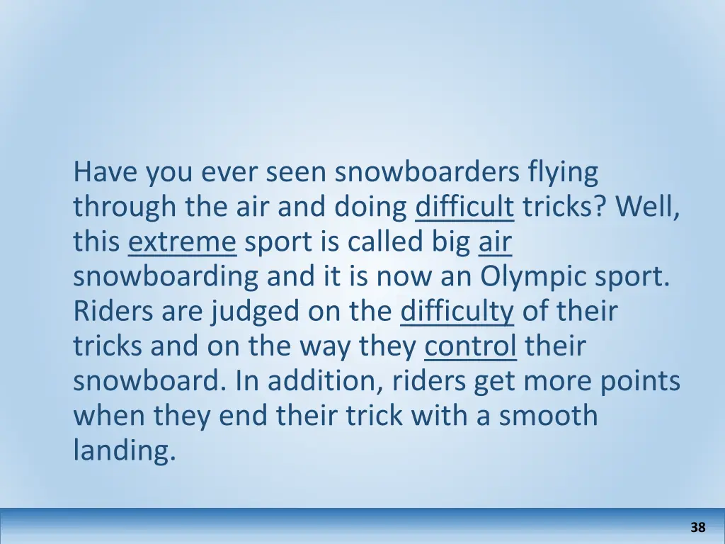 have you ever seen snowboarders flying through 1