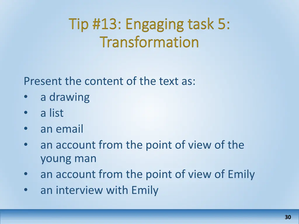 present the content of the text as a drawing