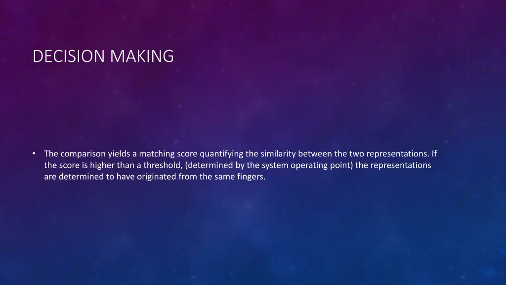 decision making