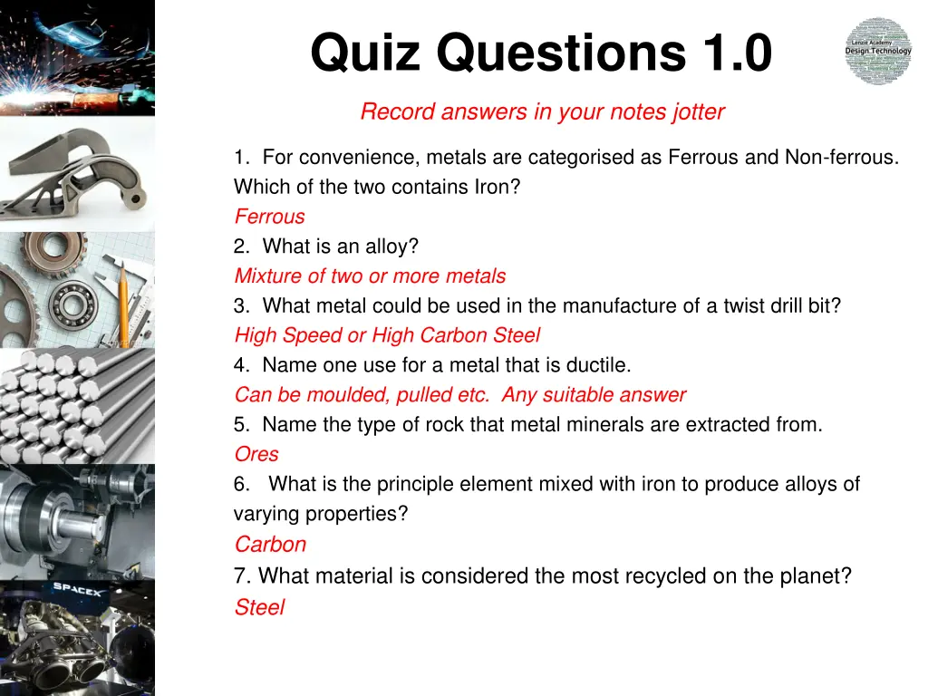 quiz questions 1 0 1