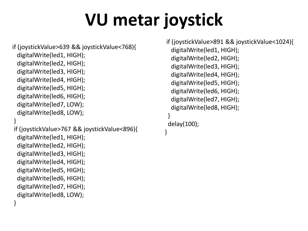 vu metar joystick 2