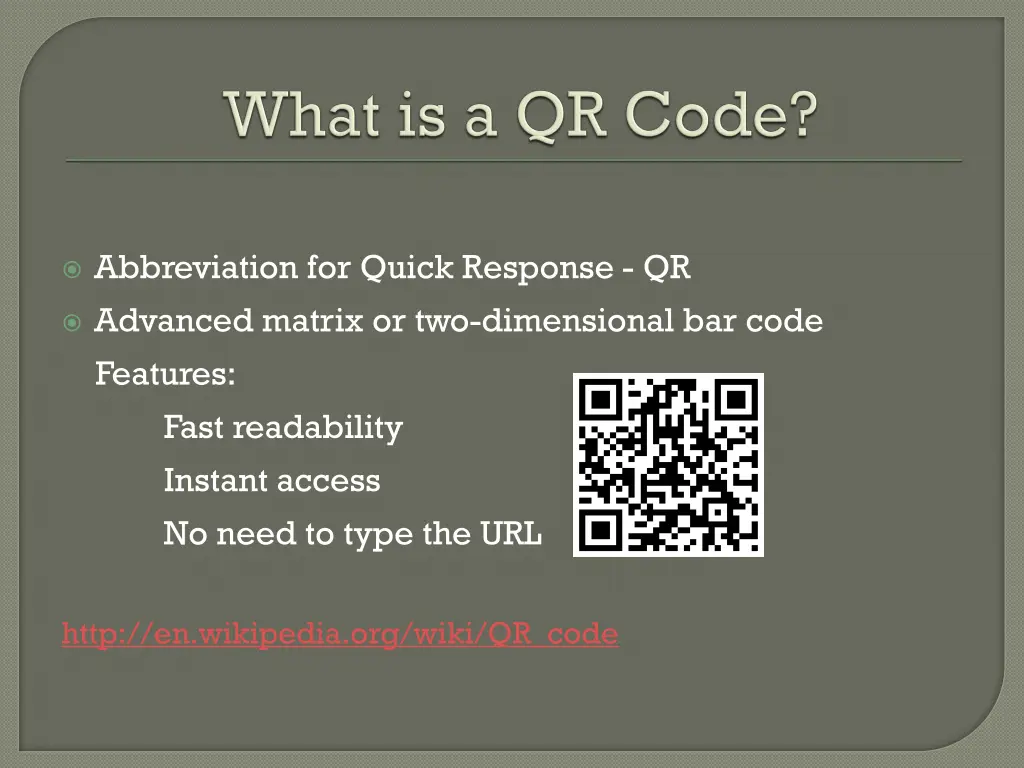 abbreviation for quick response qr
