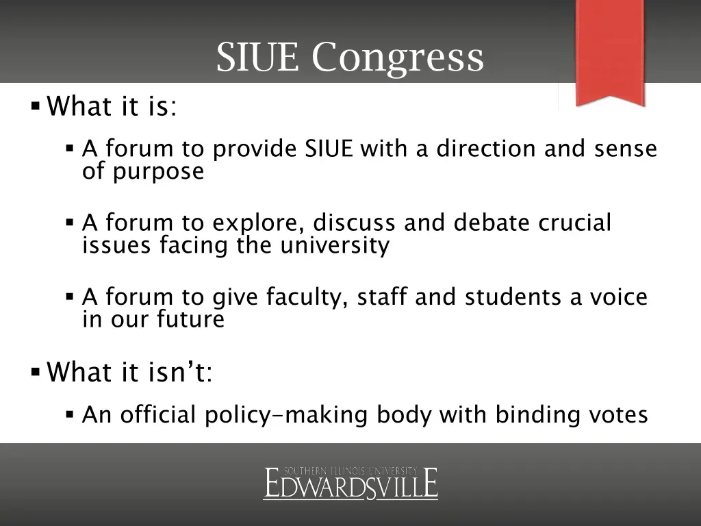 siue congress