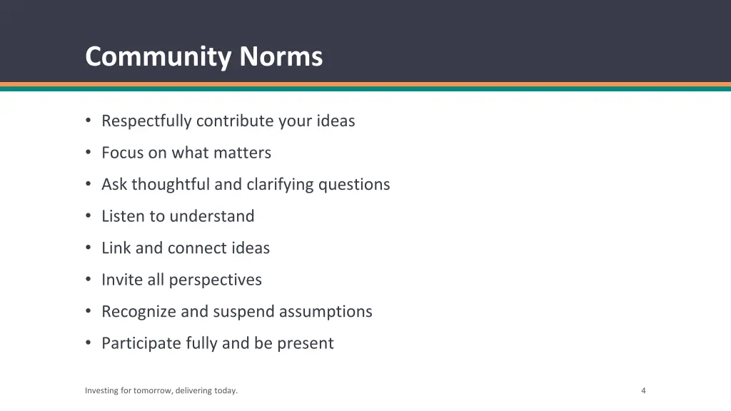 community norms