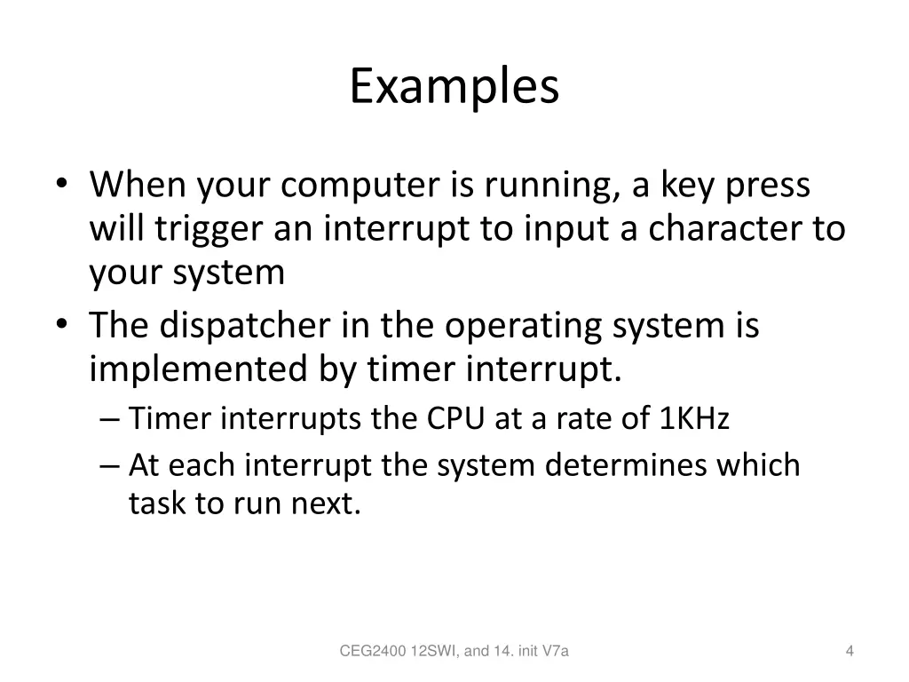 examples