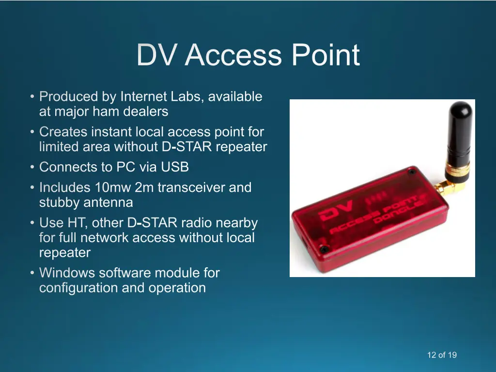 dv access point