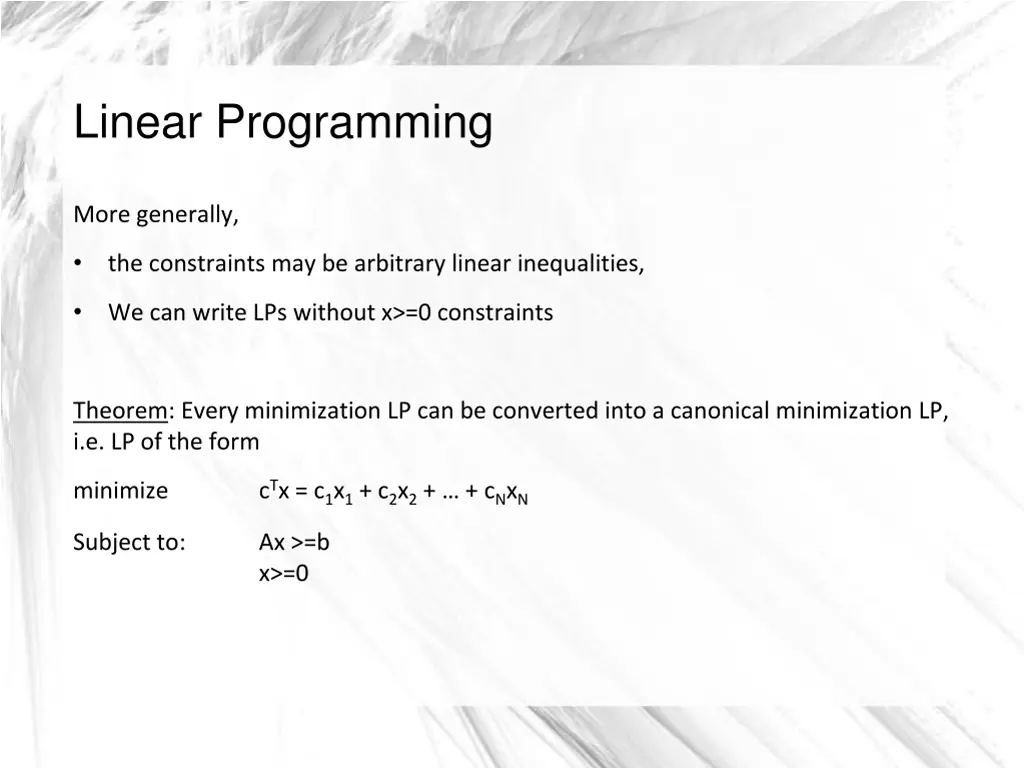 linear programming 3