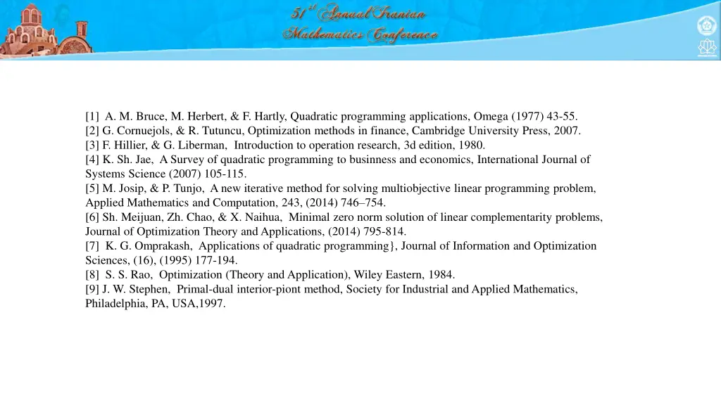 1 a m bruce m herbert f hartly quadratic