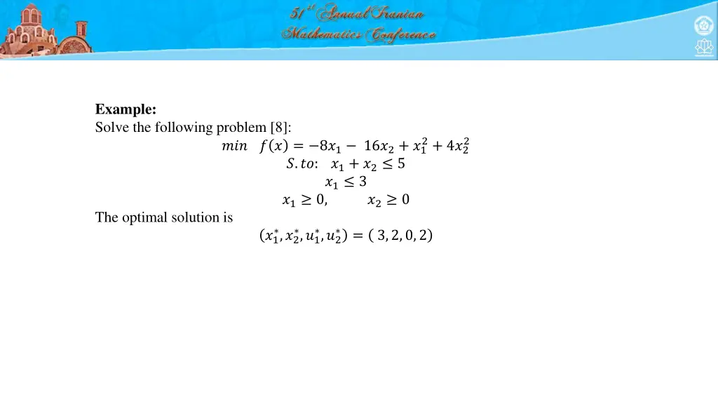 example solve the following problem 8