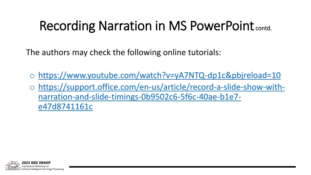 recording narration in ms powerpoint recording 3