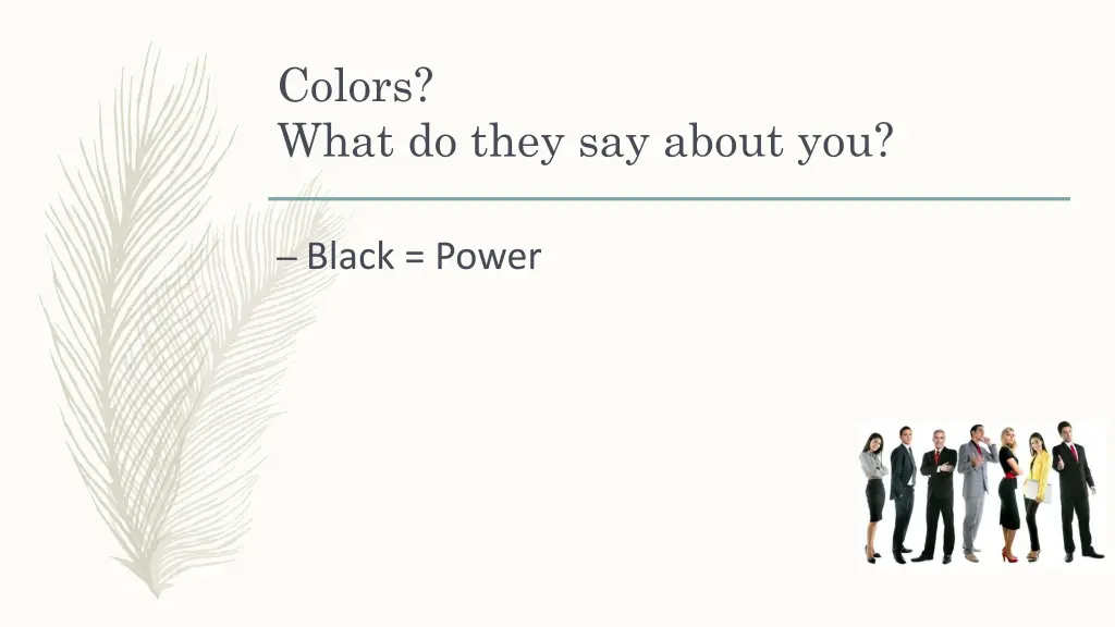 colors what do they say about you