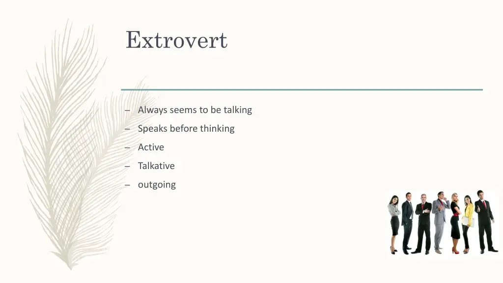 extrovert